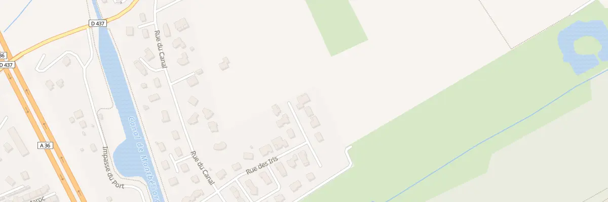 Plan du 22 Rue des Iris à Trévenans