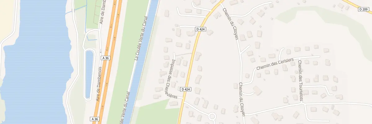 Plan du 5 Imp des Chenevieres à Dambenois