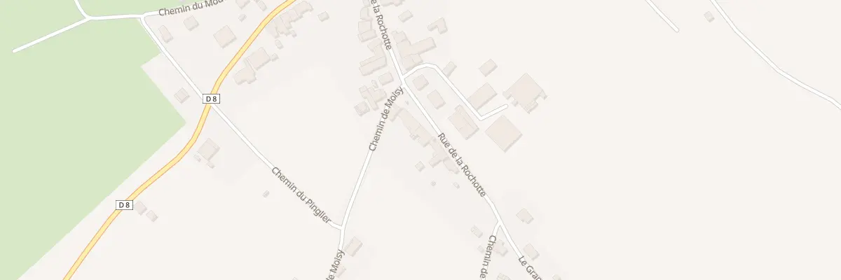 Plan du 34 Rue de la Rochotte à Pexonne