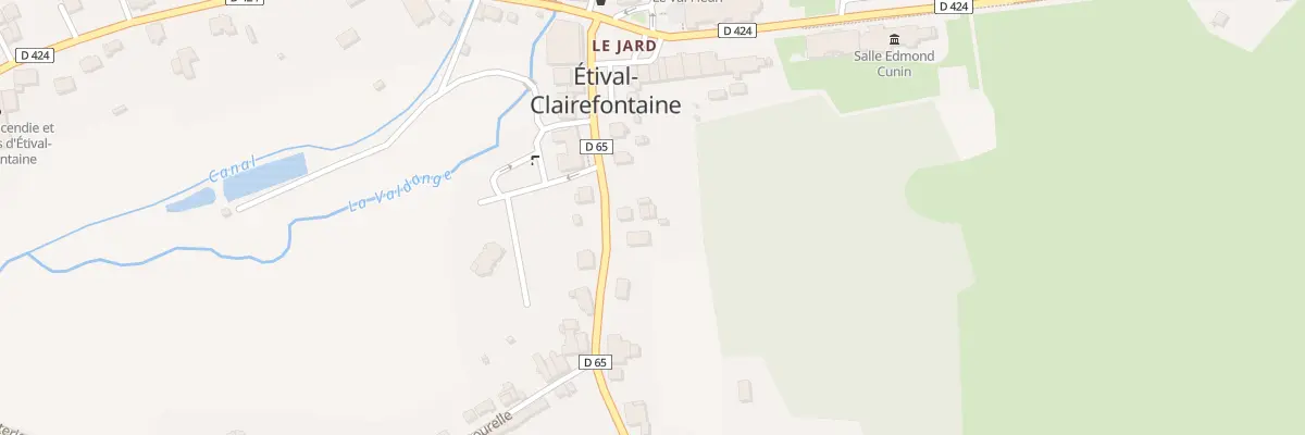Plan du 5 Rue du Vivier à Étival-Clairefontaine