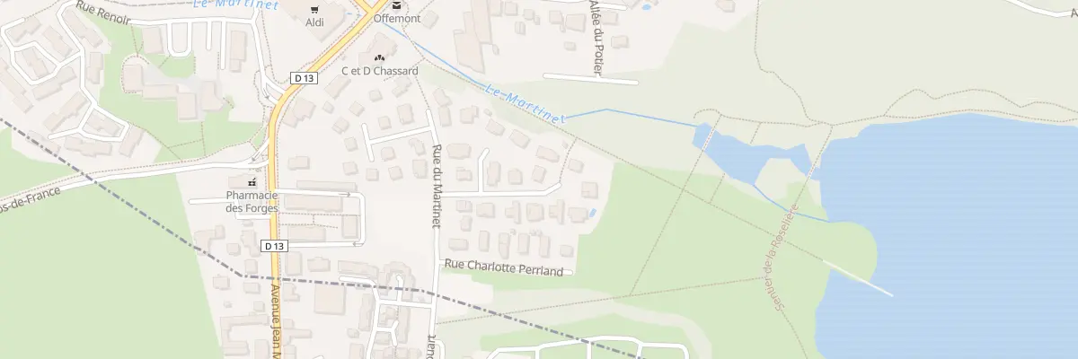 Plan du 5 Rue Simone de Beauvoir à Offemont