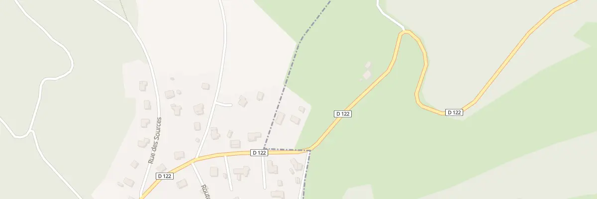 Plan du 9589 Rue de Thulay à Hérimoncourt