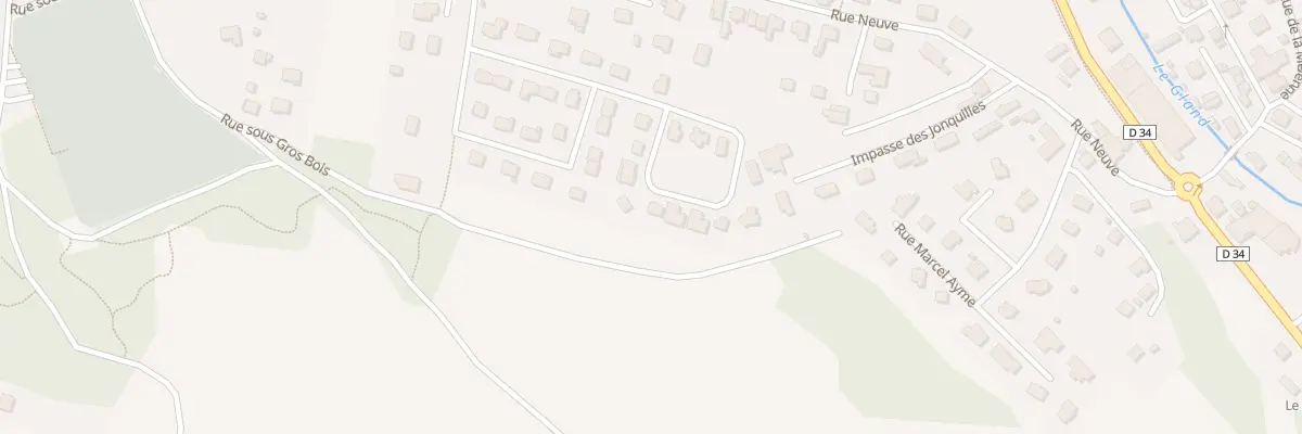 Plan du 10 Rue Eugène Petit à Seloncourt