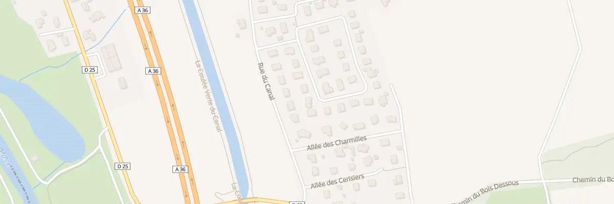 Plan du 12 Rue de l’Emprunt à Trévenans