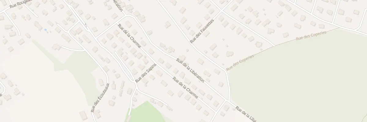 Plan du 65 Rue de la Libération à Étupes