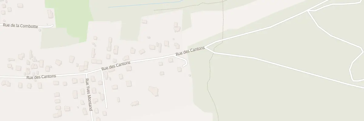 Plan du 108 Rue des Cantons à Audincourt