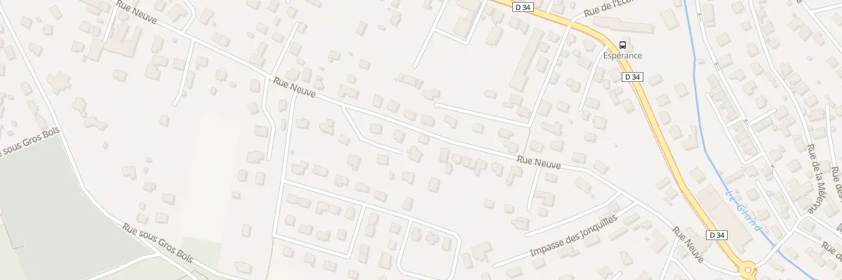 Plan du 59 Rue Neuve à Seloncourt