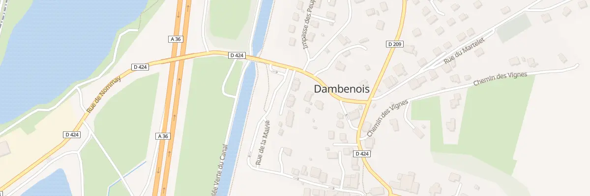 Plan du 3 Imp des Grands Vergers à Dambenois