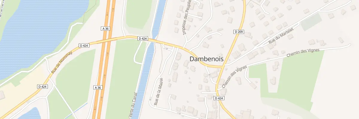 Plan du 2 Imp des Grands Vergers à Dambenois