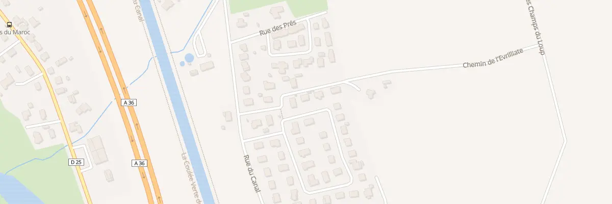 Plan du 44 Rue de l’Emprunt à Trévenans