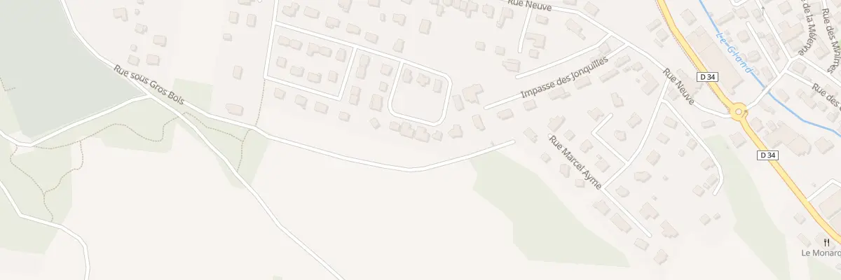 Plan du 14 Rue Eugène Petit à Seloncourt