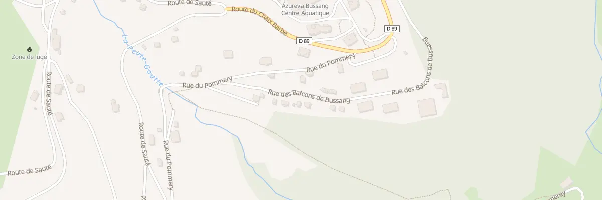 Plan du 25 Rue des Balcons de Bussang à Bussang