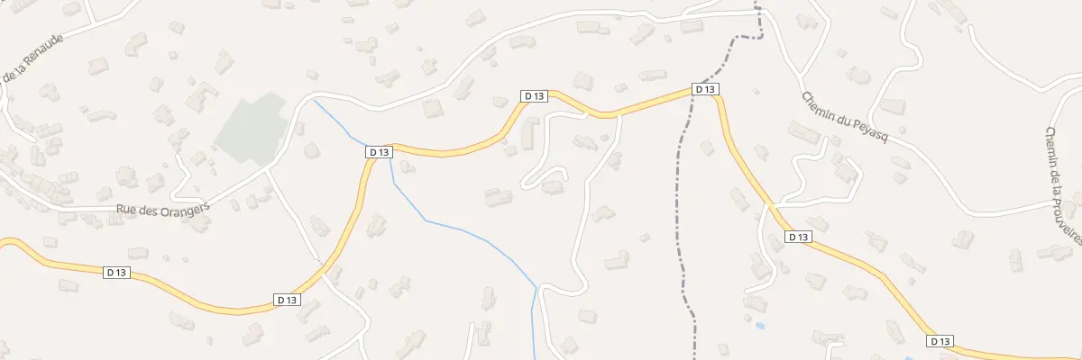 Plan du 1007 Rte de Grasse à Spéracèdes