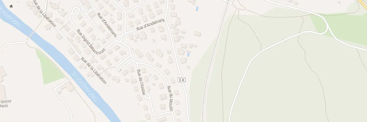 Plan du 41 Rue d’Andelnans à Danjoutin