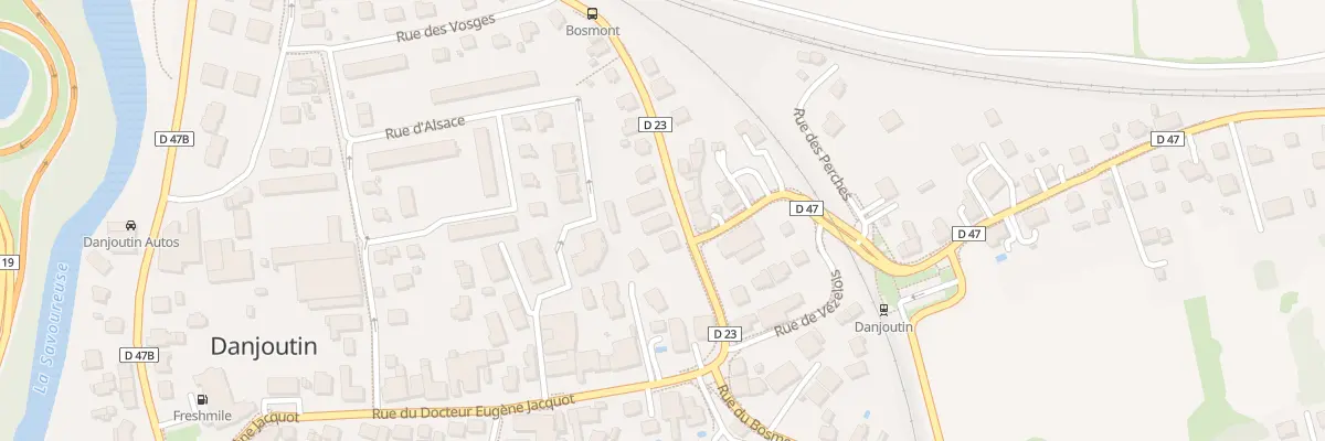 Plan du 36 Rue du Bosmont à Danjoutin