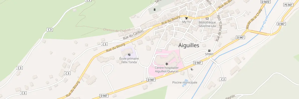 Plan du 190 Rue St Jacques à Aiguilles