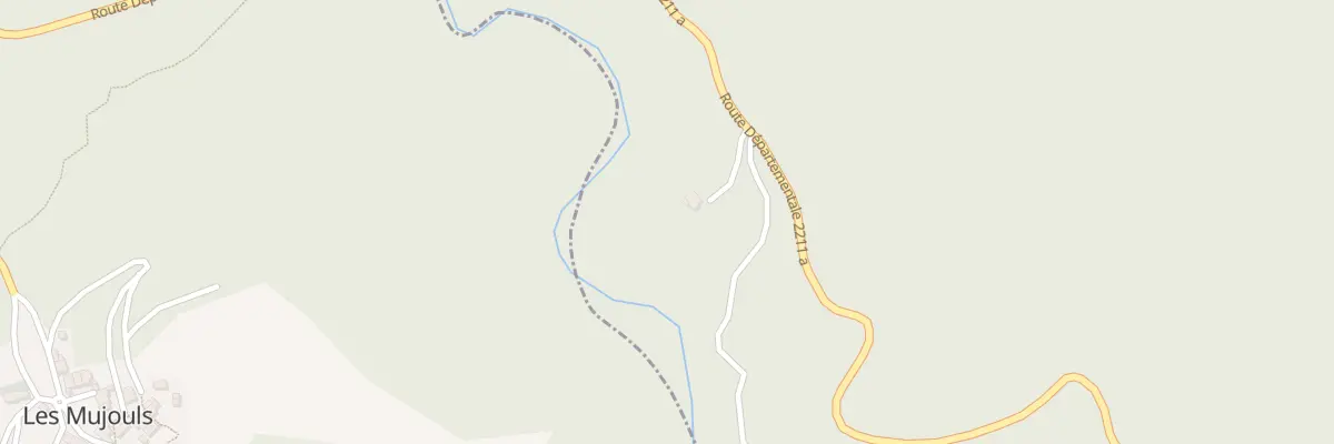 Plan du 6 Rtd 2211 A à Collongues