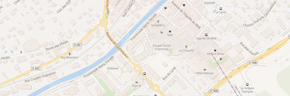 Plan du 70 All des Grands Mulets à Chamonix-Mont-Blanc
