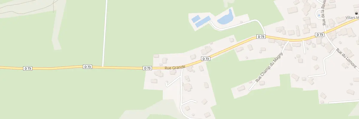 Plan du 30 Rue Grande à Villars-lès-Blamont