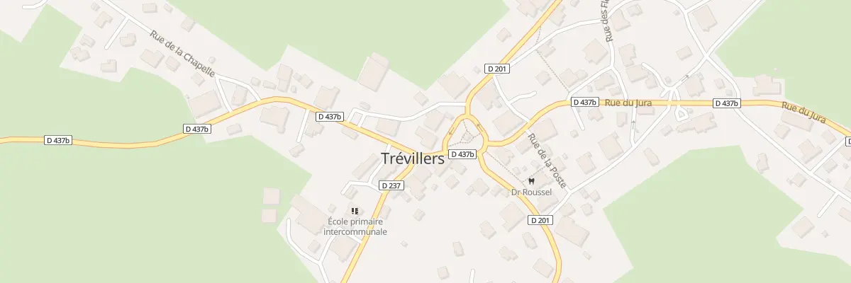 Plan du 2 Rue du Comté à Trévillers