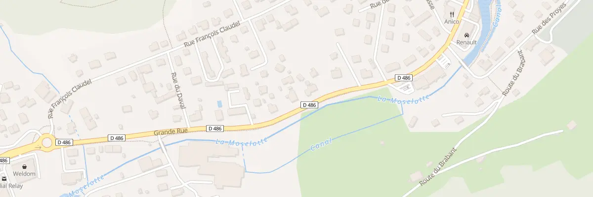 Plan du 48 Grand Rue à La Bresse