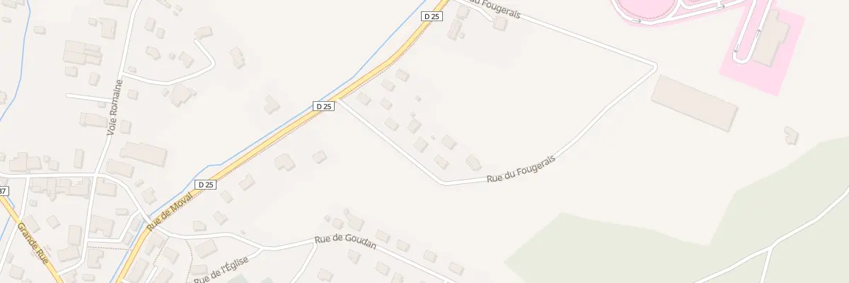 Plan du 9 Rue du Fougerais à Trévenans