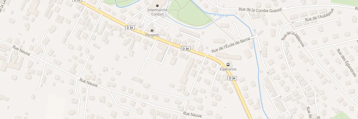Plan du 13 Rue du Gen Leclerc à Seloncourt