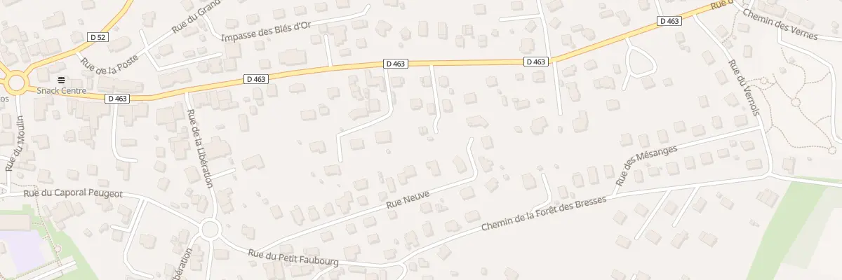 Plan du 18 Rue de Dampierre à Étupes