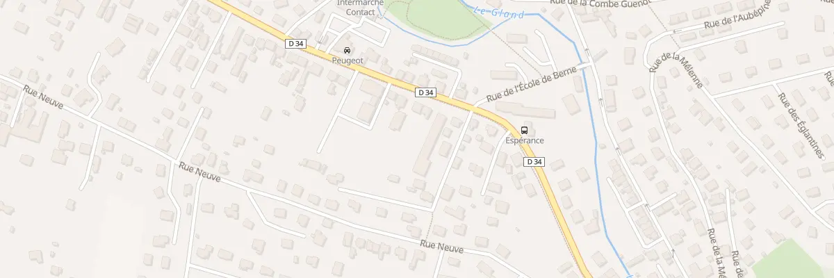 Plan du 11 Rue du Gen Leclerc à Seloncourt