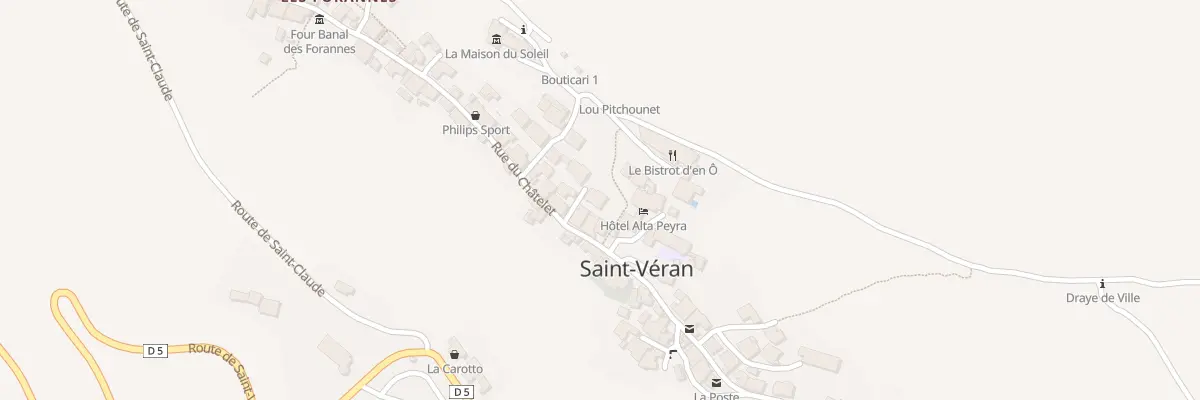 Plan du 24 Disvia du Granjoun à Saint-Véran