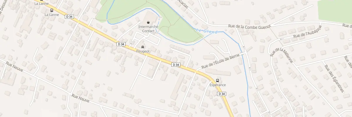 Plan du 12 Rue du Gen Leclerc à Seloncourt