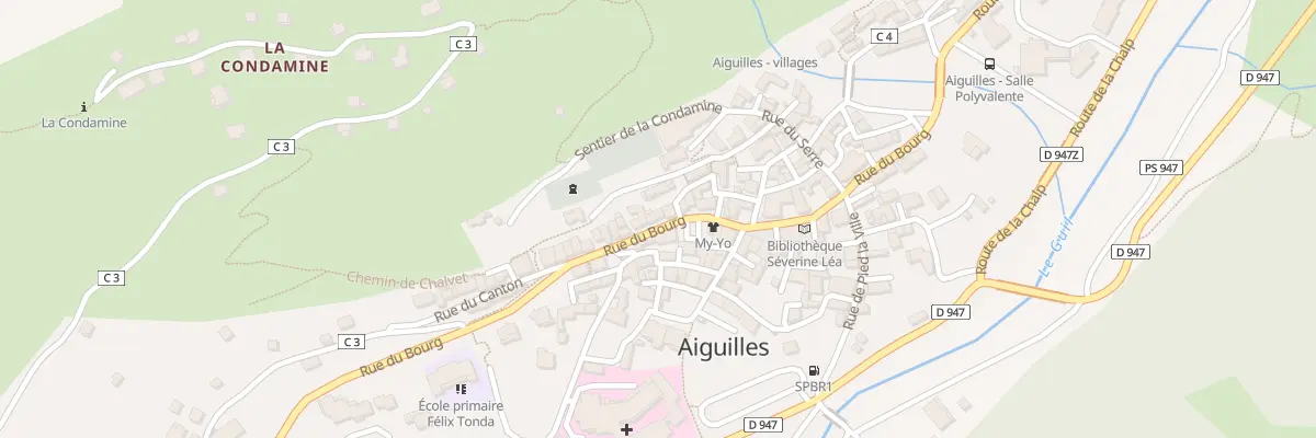 Plan du 11 Pas du Clapier à Aiguilles