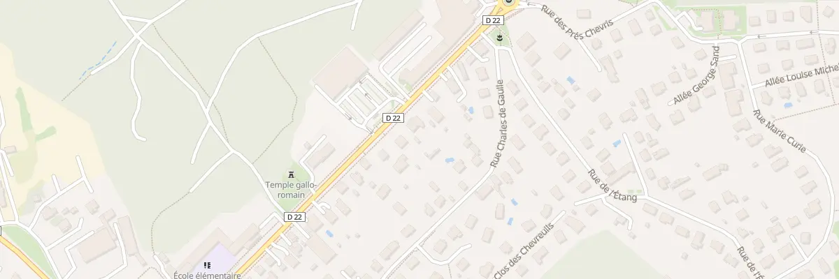 Plan du 48 Rue Aristide Briand à Offemont