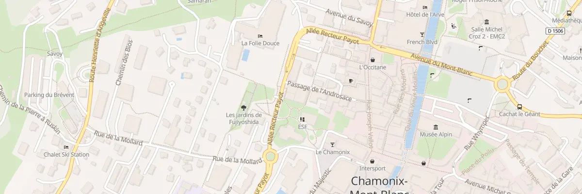 Plan du 115 Pas de l’Androsace à Chamonix-Mont-Blanc