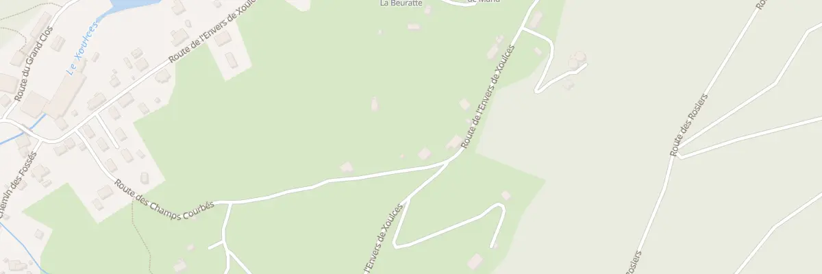 Plan du 44 Rte de l’Envers de Xoulces à Cornimont