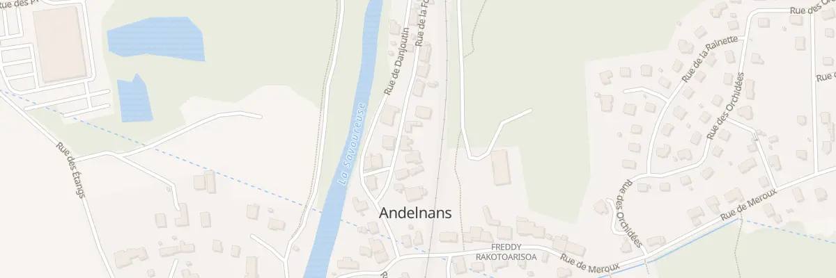 Plan du 12 Rue de la Forêt à Andelnans