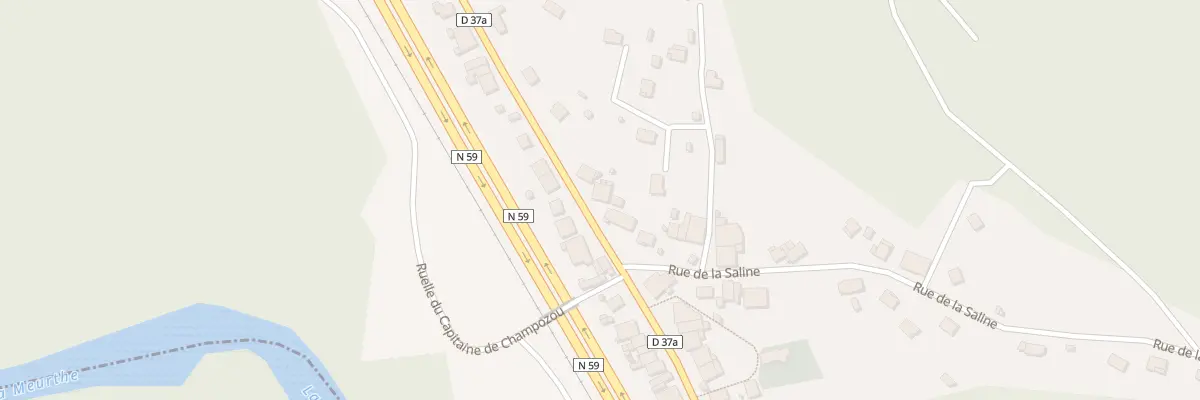 Plan du 54 Rue Saint Spinule à Moyenmoutier