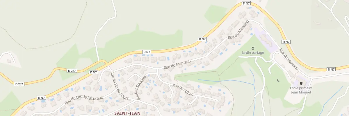 Plan du 195 Rue du Marsaou St Jean Cannes à Fréjus