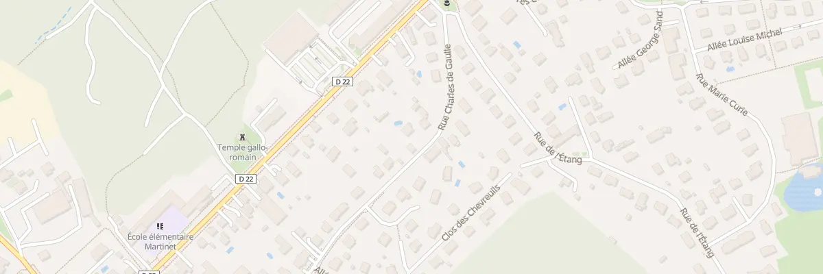 Plan du 35 Rue Charles de Gaulle à Offemont