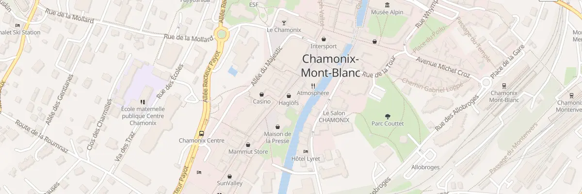 Plan du 21 Rue du Docteur Paccard à Chamonix-Mont-Blanc