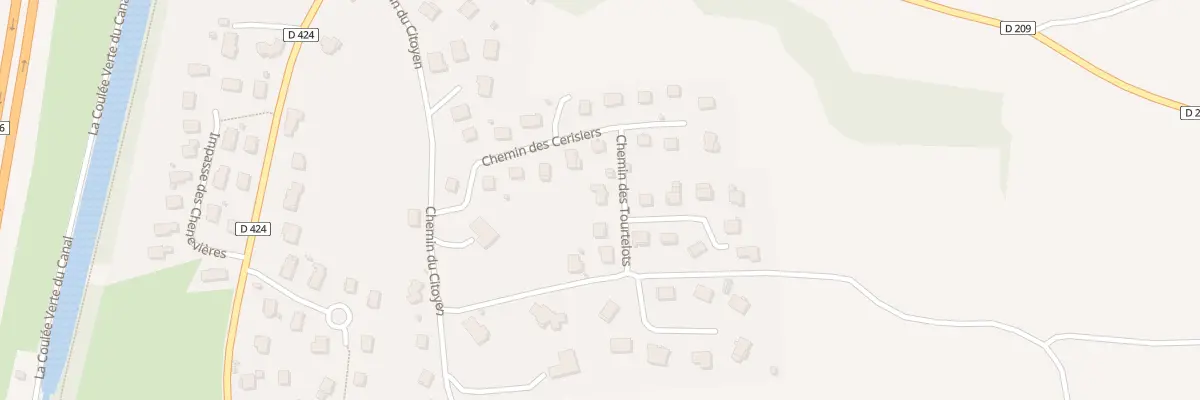 Plan du 7 Che des Tourtelots à Dambenois