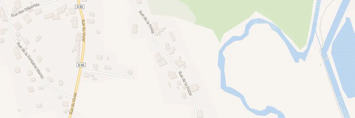 Plan du 27 Rue de la Fosse à Étival-Clairefontaine