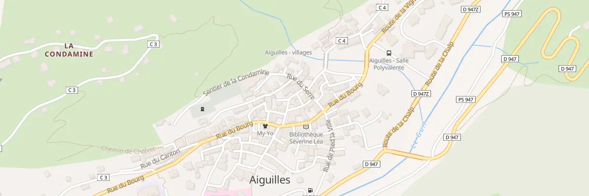 Plan du 54 Rue de la Bélière à Aiguilles