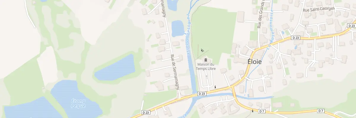 Plan du 4 Rue de Sermamagny à Éloie