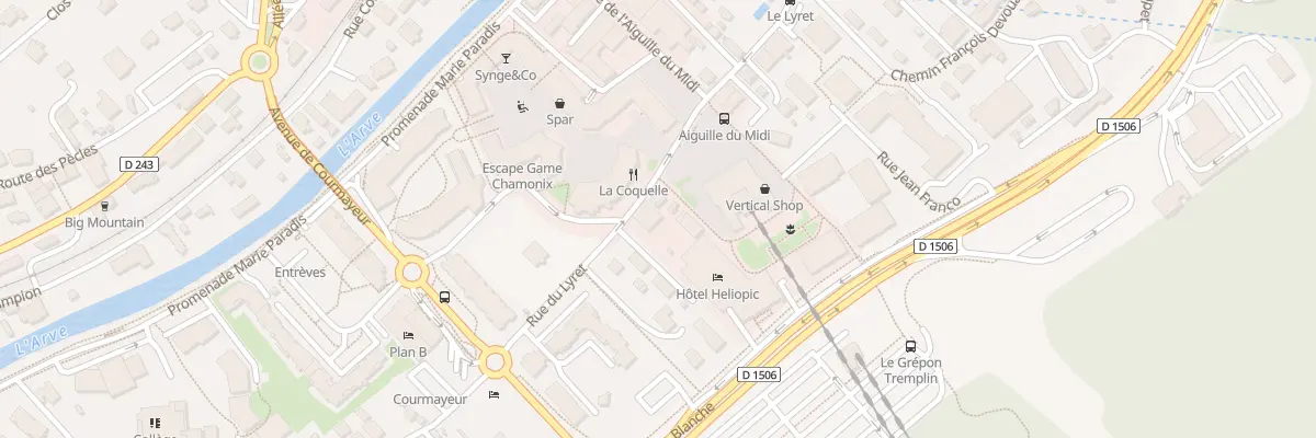 Plan du 551 Rue du Lyret à Chamonix-Mont-Blanc