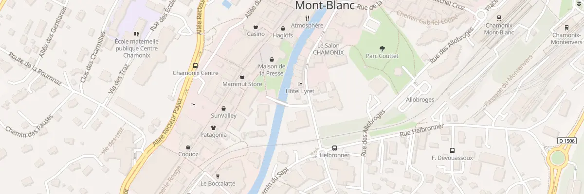 Plan du 124 Rue du Lyret à Chamonix-Mont-Blanc