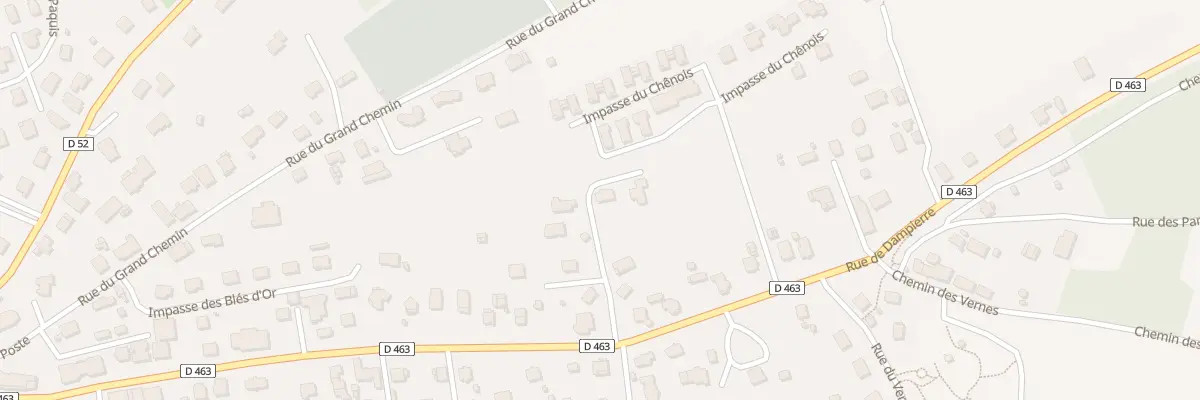 Plan du 6B Rue du Lt Colonel Curie à Étupes