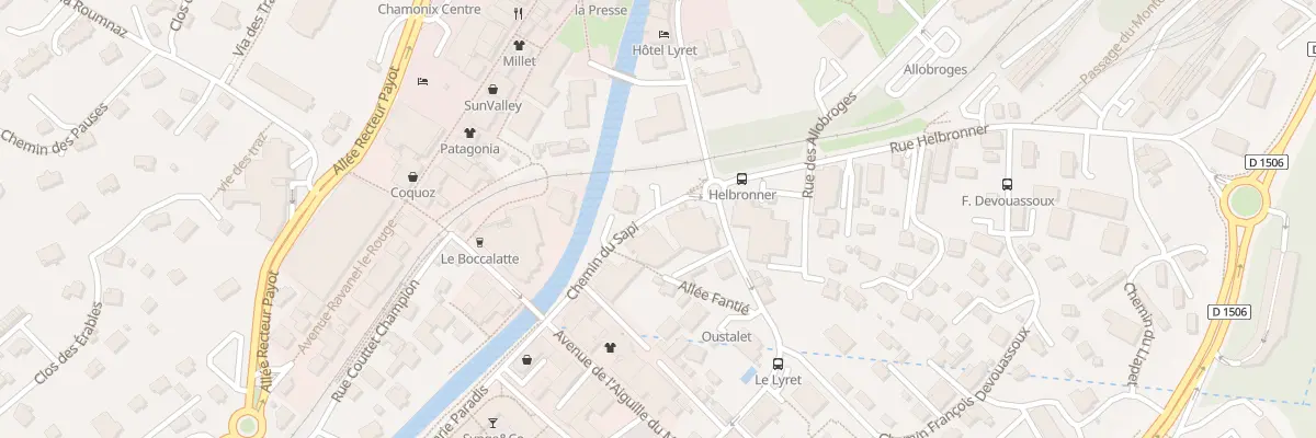 Plan du 55 Che du Sapi à Chamonix-Mont-Blanc