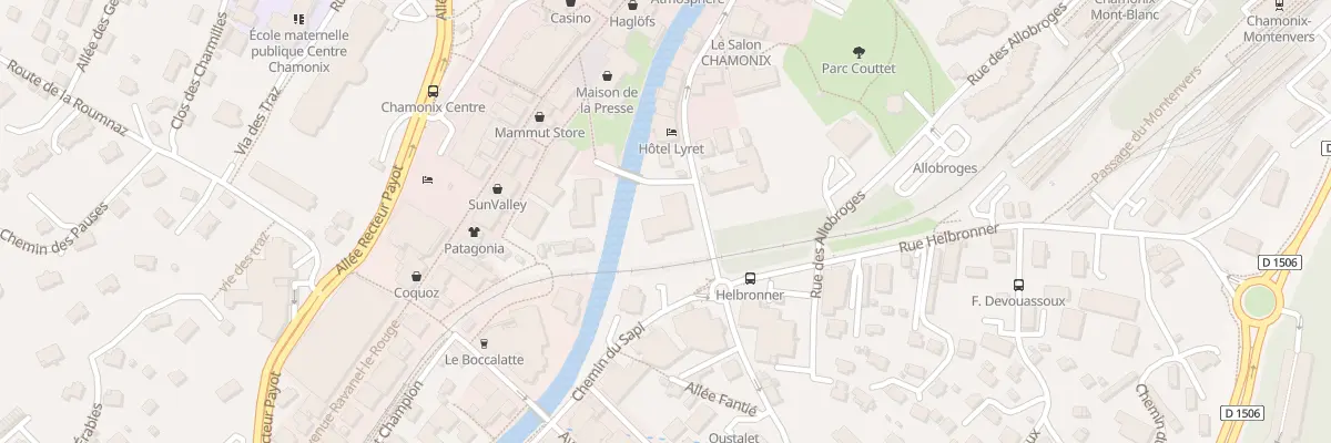 Plan du 172 Rue du Lyret à Chamonix-Mont-Blanc