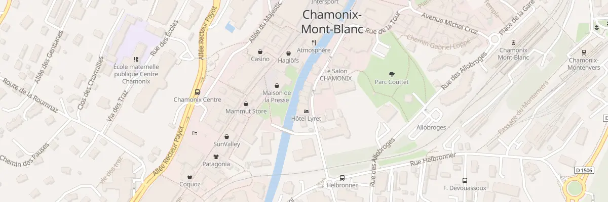 Plan du 88 Rue du Lyret à Chamonix-Mont-Blanc